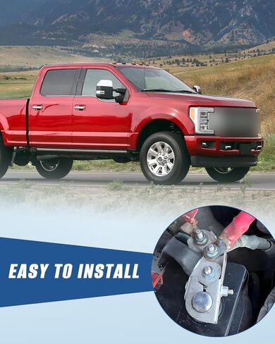 جديد 926-603 926603 طرف البطارية الإيجابي مناسب لـ Ford Super Duty F-250 F-350 F-450 FIT لـ Chevy Silverado 1500 2500 3500 Pick Up Trucks وما إلى ذلك مع 3 منشورات مساعدة in Saudi Arabia