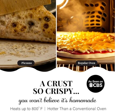 Crispy Crust Pizza Oven by Granitestone - Electric Indoor Portable, 12 Inch Countertop Pizza Maker, Heats up to 800F for Stone Baked Pizza at Home - Red in Kuwait