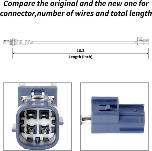 234-4313 Oxygen Sensor Downstream Compatible with Frontier Xterra Pathfinder 2005-2012 NV1500 NV2500 NV3500 2012-2021 Equator 2009-2012 4.0L V6 in Saudi Arabia