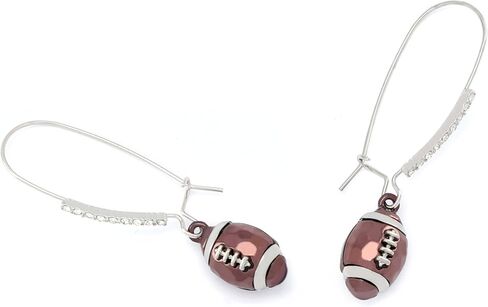 Betsey Johnson Women's chick of Football Dangle أقراط in Saudi Arabia