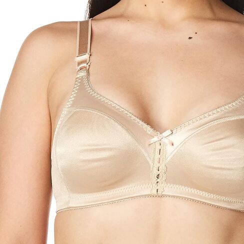 Bali Womens Double Support Wireless Bra, ComfortSoft Full-Coverage Wirefree Df3820 Bras, Nude, 44C US in Saudi Arabia