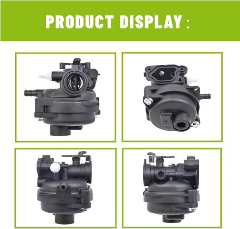 799583 Carburetor for B & S 593261 595656 591979 591160 للمحرك 300E 450E 500E 550E 550EX Series 125CC 140CC 08P502 8P502 09P602 LADNMORM مع 595663 FILTER BASE 595660 799579 in Kuwait