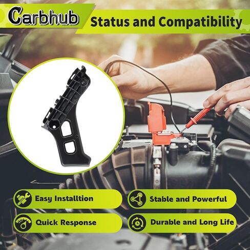 Carbhub Front Right Left Bumper Bracket Fit for Lexus CT200h Base Sport 1.8L 2011-2017 Replace 5211576011, LX1043106, 5211676011, LX1042106 in Saudi Arabia