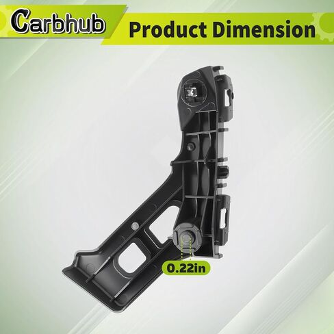 Carbhub Front Right Left Bumper Bracket Fit for Lexus CT200h Base Sport 1.8L 2011-2017 Replace 5211576011, LX1043106, 5211676011, LX1042106 in Saudi Arabia