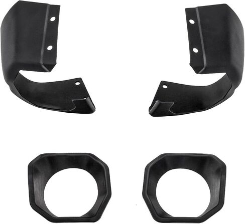 Rugged Ridge Venator Bumper Stubby End Kit | Satin Black, Steel | 11549.64 | Fits Venator Bumpers from Rugged Ridge in Saudi Arabia