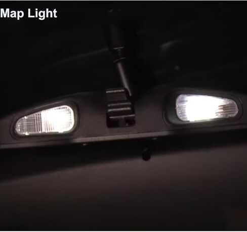 6000K Diamond White 3030SMD Interior LED Bulbs Kit Package Replacement for Ford Mustang 1999 2000 2001 2002 2003 2004 Map Dome Trunk Glove Box and License Plate Lights + Free Install Tool in Kuwait