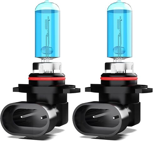 Halogen Headlights Compatible with Dodge Charger 2015 Headlight Bulbs,9012 High/Low Beams Bright Front Light Combo Kit,Plug & Play,Super Bright 6000K White,Pack of 2 in Saudi Arabia