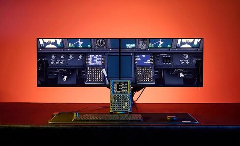 Full-Size Airbus A320 MCDU for Flight Simulator, IPS HD Screen, Auto Brightness, Plug-and-Play, Physical Mode Switch (Captain/Co-Pilot) (A32WX MCDU) in Saudi Arabia
