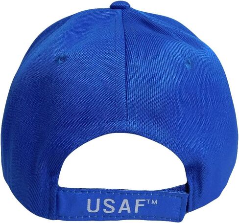 تجارة أجنحة سلاح الجو الأمريكي مع Shadow Royal Blue Acrylic Acrylic Asproed Cap Hat ، 7 3/4 in Saudi Arabia