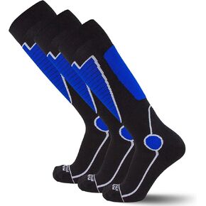 Midweight Ski Socks - Warmest Winter Thermal Socks for Men Women Skiing Snowboarding Hiking Hunting