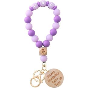 مفتاح حلقة سوار سيارة المفاتيح عيد القديس باتريك الأخضر حامل السوار سيليكون مطرز الإسورة سلاسل in Kuwait