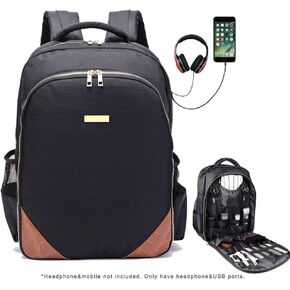 Travel Backpack for Barbers Hairstylist Clippers Backpacks for Barber Tools Storage Bags for Over 3 Years Old