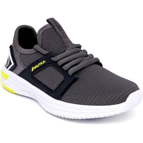 Nautica Kids Lace-Up Sneakers | Comfortable Running Shoes for Boys and Girls | Little Kid/Big Kid
