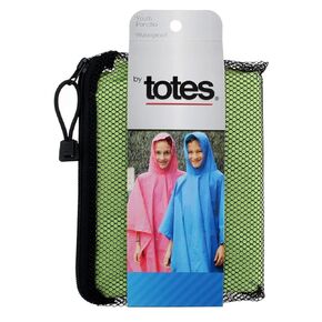 Raines Rain Poncho Youth Size Assorted Colors (2 Pack)