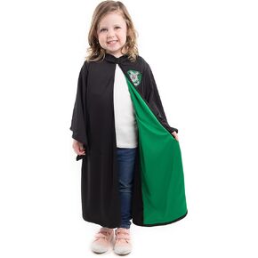 Little Adventures Green Hooded Wizard Robe Dress Up Costume