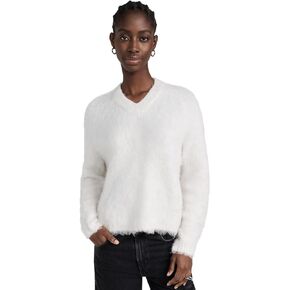 Madewell Women's Brushed V Neck Sweater