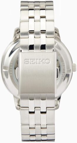 Seiko SRPH85K1 Men's Analogue Automatic Watch with Stainless Steel Strap, silver, Bracelet in Saudi Arabia