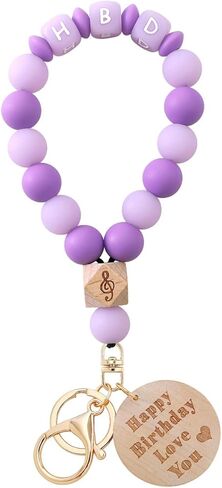 مفتاح حلقة سوار سيارة المفاتيح عيد القديس باتريك الأخضر حامل السوار سيليكون مطرز الإسورة سلاسل in Kuwait