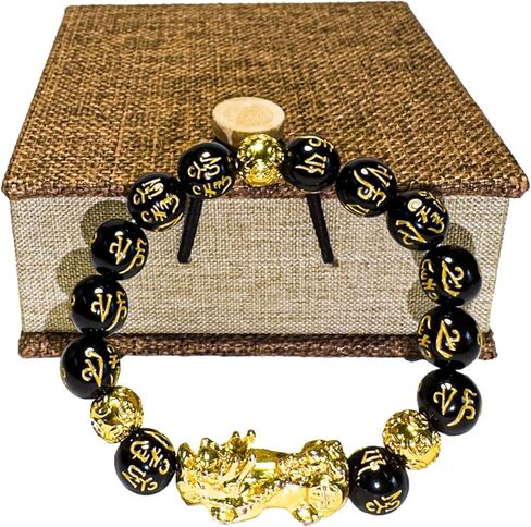 Feng Shui Bracelet Obsidian Bracelet, Pi Xiu Feng Shui Bracelet Consecration Bracelets Can Bring Luck and Wealth for Any Occasion in Kuwait