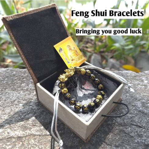 Feng Shui Bracelet Obsidian Bracelet, Pi Xiu Feng Shui Bracelet Consecration Bracelets Can Bring Luck and Wealth for Any Occasion in Kuwait