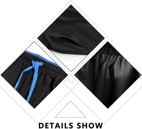 ZENGVEE Mens Sweatpants Open-Bottom Workout Jogger Pant with Pockets 0310 BlackBlue XL in Kuwait