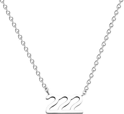 لذيذ الملاك الشيطان عدد قلادة الأعداد المجوهرات هدية عيد ميلاد in Kuwait