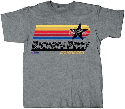 تي شيرت جرافيك للرجال من Apparel، مخطط قديم - تي شيرت Richard Petty مرخص رسميًا، هدية لمحبي سباقات ناسكار in Saudi Arabia