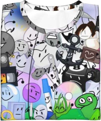 Bfdi-Dream-Island Unisex Graphic T-Shirts Crewneck Summer Shirt Short Sleeve Tops Blouse for Boys Girls in Saudi Arabia