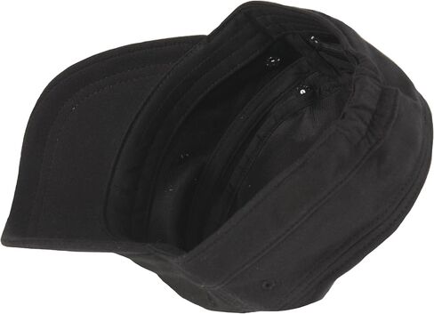 RaOn A155 New Cotton Pre-Curved Simple Hole Design Club Army Cap Cadet Military Hat in Saudi Arabia