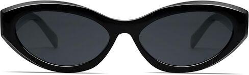 VANLINKER Trendy Small Polarized Cat Eye Sunglasses for Women Thick Oval Shades VL9777 in Saudi Arabia