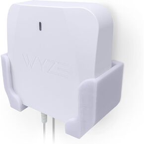 Screwless Wall Mount for Wyze WiFi 6 AX3000 Mesh Router, Strong VHB Adhesive, Easy to Install, Reduce Interference & Increase Range, Stick On & Screw-in Mounting by Brainwavz
