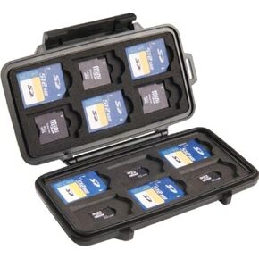 Pelican 0915 SD Memory Card Case (Black)