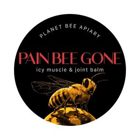 Icy Muscle & Joint balm, Topical balm for Back, Neck, Hands, Feet, Knees, Shoulders, Hips. Soothes Discomfort in Muscles & Joints. All natural. (1oz)