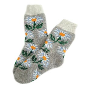 Thick Winter Socks Knitted from Wool, Warm Wool Socks for Women, Size 7-10 US