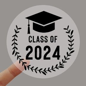 100 x Graduation Stickers, Class of 2025, Congratulations Graduates, Gold Foil Stickers, Foil Metallic Seal, Graduation Stickers, Graduation Labels, Graduation Party (Class of 2025 - Gold Foil)