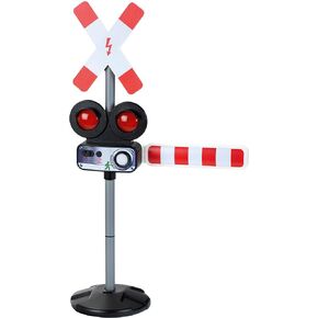 Klein Theo Train Crossing Traffic Light Cycle - Electronic Function, Motion Sensor, Light & Sound, 31.5 x 18, Ages 3+