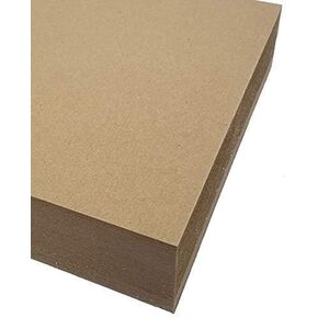 لوح خشب مضغوط معاد تدويره بنسبة 100% - صنع في الولايات المتحدة الأمريكية - 100 عبوة (12 بوصة × 12 بوصة 22 نقطة) in Kuwait