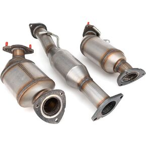 High Flow Front Catalytic Converter Kit Direct-Fit Chevy Traverse 2009 2010 2011 2012 2013 2014 2015 2016 2017 GMC Acadia 2007-2017 Buick Enclave 2008-2017 Saturn Outlook 2007-2010 3.6L