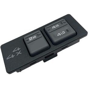 Compatible with 4 Wheel Drive Selector Switch 4WD Transfer case Switch Che-vy & G-M-C K1500 1996-1999, K2500 Suburban, Tahoe, Suburban, 1996-2000 K2500, Yukon Replaces 15969707,19168766,901-154