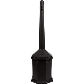 Commercial Zone 710301 Smoker’s Outpost Site Saver Cigarette Receptacle, Black