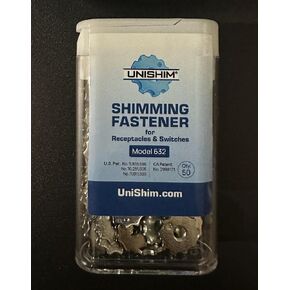 Electrical Shimming Fastener 50pk