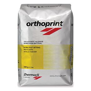 ZHERMACK- Alginate Orthoprint Extra Fast Set 500gr - 1lb + - Settin 100607 Us Dental Depot