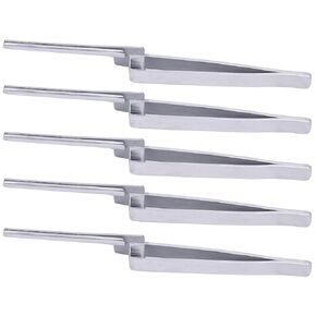 ANNWAH 5PCS Dental Articulating Paper Holder - Pliers Straight Holding Stainless Steel Tweezers Hold Firmly The Articulating Paper Forceps Dental Suitable for Dentist Students Household…