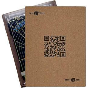 Trading Card Shipping Protectors 100 Pack - Corrugated Cardboard Flat Insert Mailer Supply - For Sports & TCG