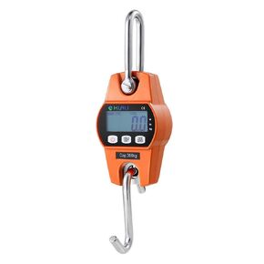 Klau Mini Weighing 300 kg / 600 lb OCS-L Industrial Crane Scale Digital Hanging Scale Blue for Indoor Farm Factory Outdoor