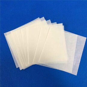 Weighing Paper 500pcs, 3.5 x 3.5 Inches Laboratory Sample Weighing Paper, Non-Stick Non-Absorbing, High-Gloss for Scale Measurement Samples Transfer