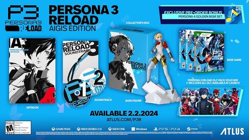 تحديث لعبة Persona 3: الإصدار القياسي - Xbox Series X in Kuwait