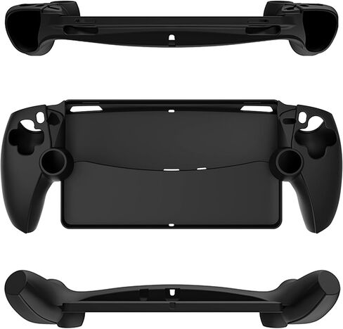 حافظة واقية لمشغل Playstation Portal Remote Player، غطاء من السيليكون مع حماية كاملة، حافظة جلدية ناعمة مضادة للخدش (أسود) in Saudi Arabia