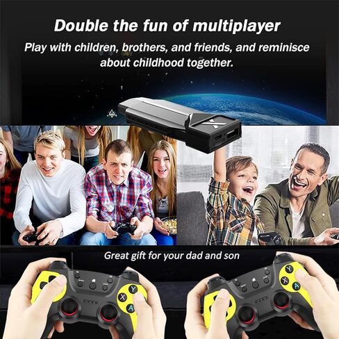 30000+ Retro Game Stick , Retro Game Console, Revisit Classic Games Stick , Retro Play Plug and Play Video Games Stick , Multiple emulators , 4K HDMI Output, Premium Competitive Dual Controllers in Kuwait