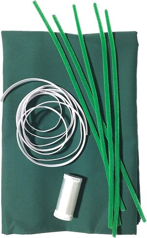 Fabric FACE MASK KIT GRN, Forest Green in Saudi Arabia